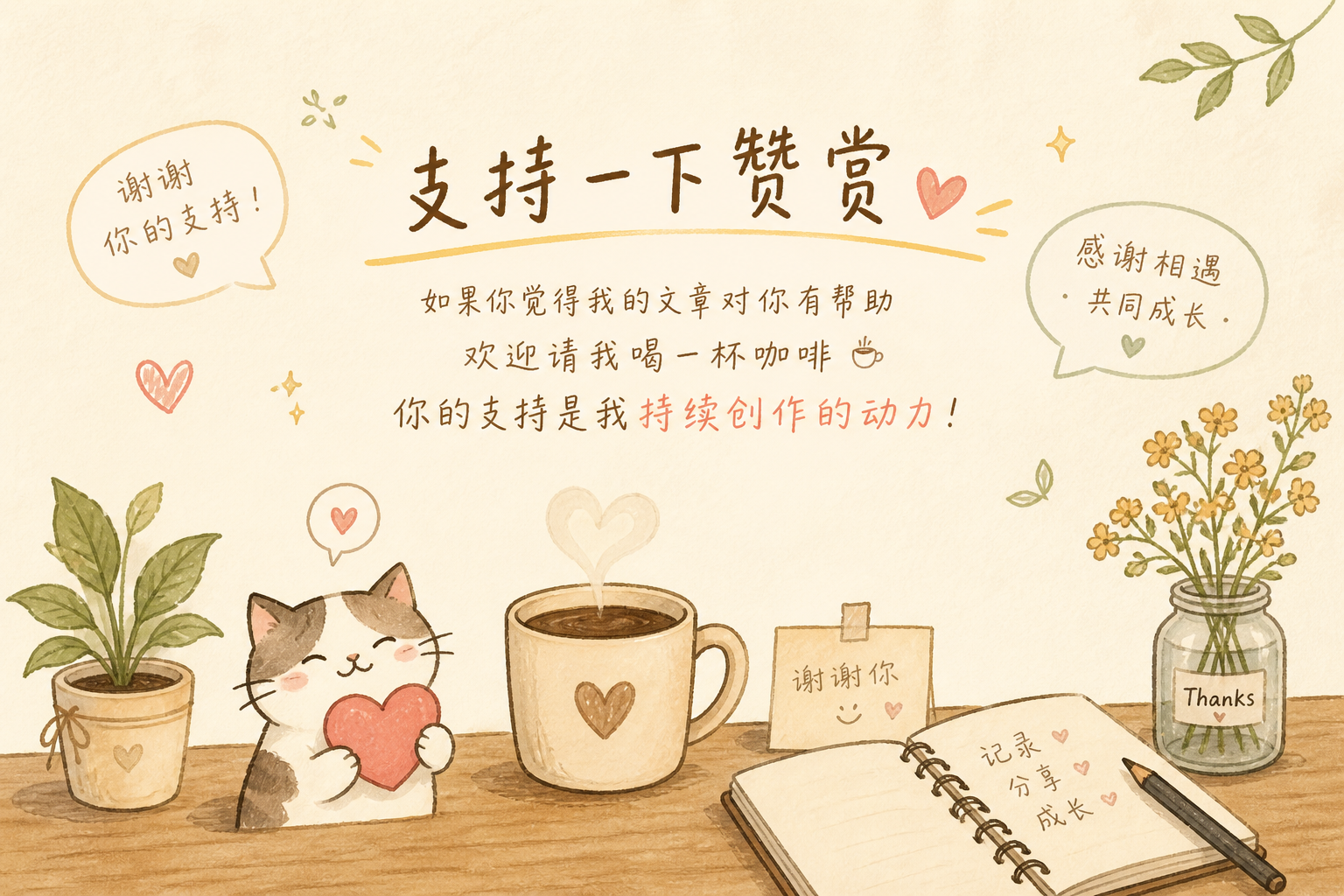 支持博主
